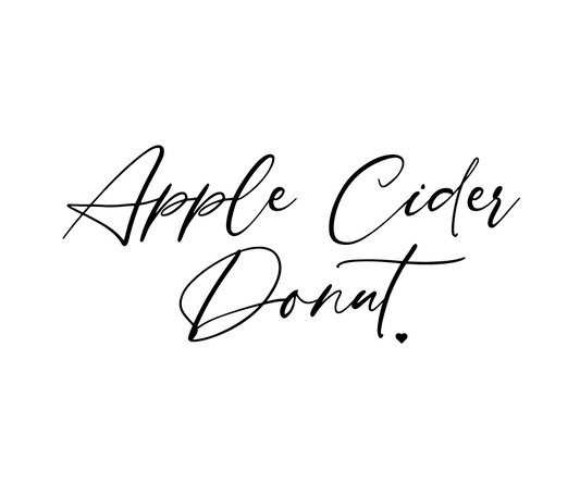 Apple Cider Donut