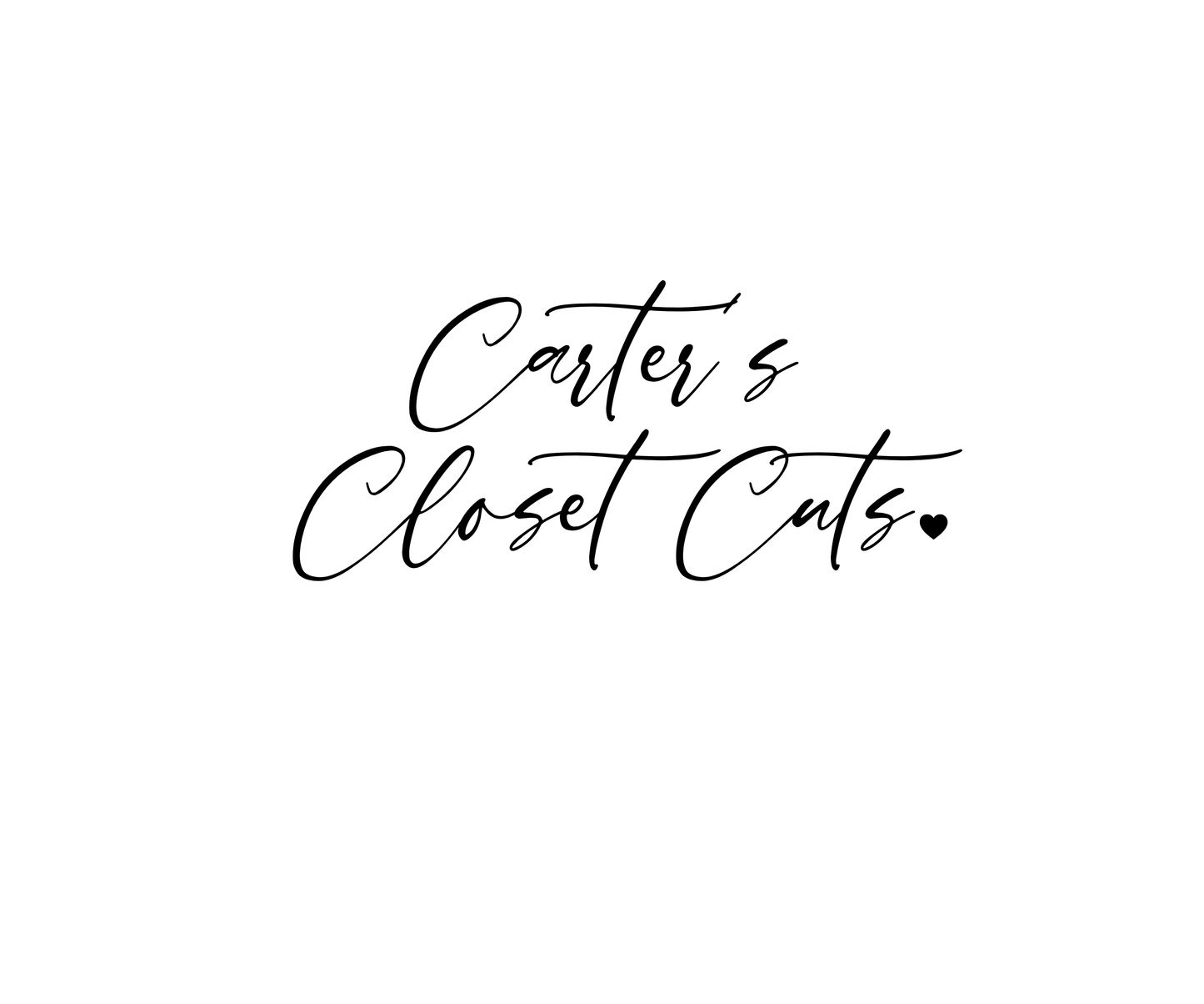 Carter's Closet Cuts