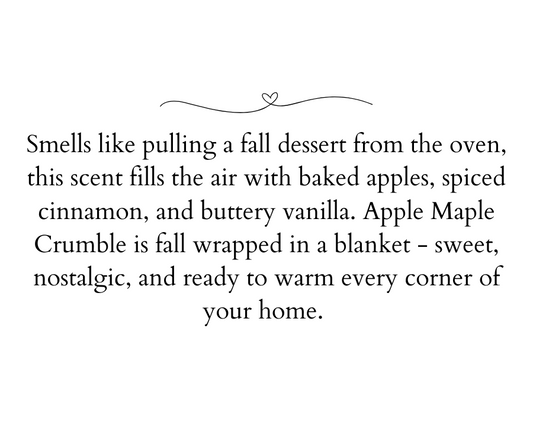 Apple Maple Cumble