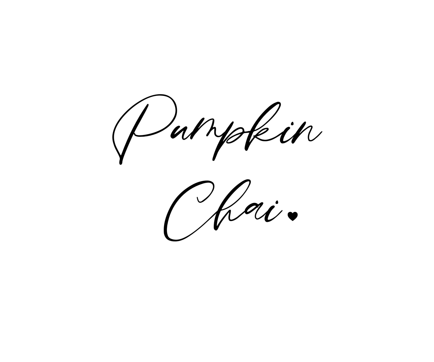 Pumpkin Chai